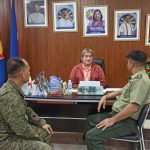 MPSPC ROTC Receives Courtesy Visit from 1403rd CDC Officials