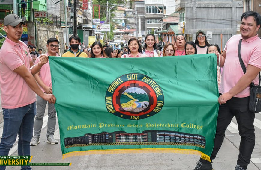 Celebrating 116 Years: MPSU Joins Bontoc Foundation Day Parade