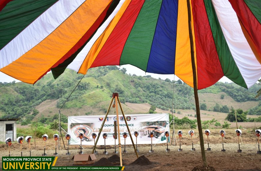 Groundbreaking Ceremony of MP-CFSF at MPSU Paracelis Satellite Kicks-Off
