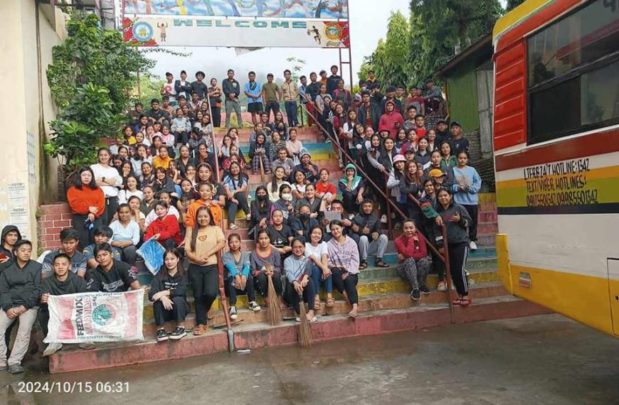 MPSU Kicks Off IP Month Celebration with Clean-up Drive in Bontoc