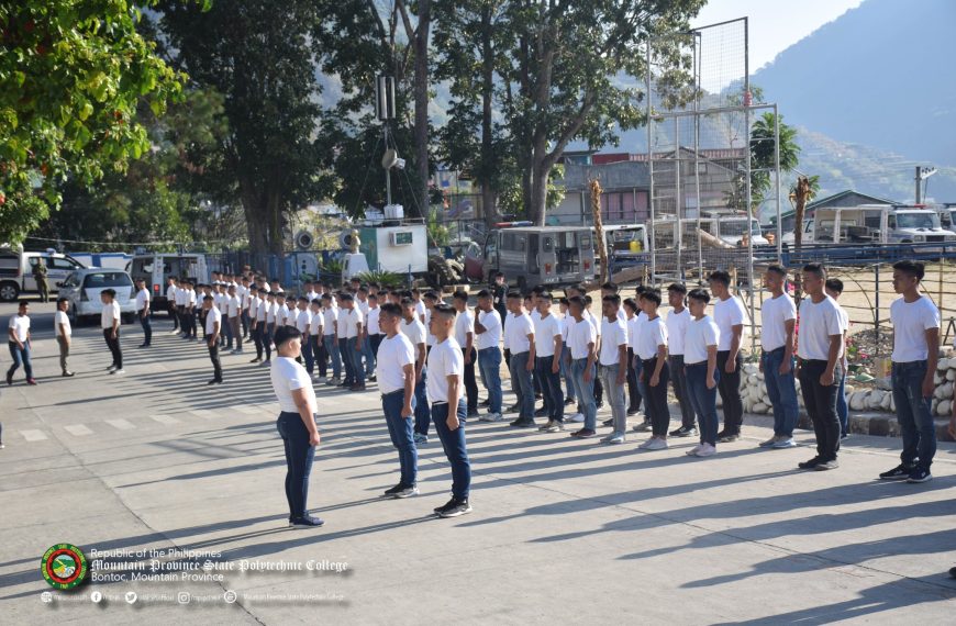 MPSPC’s Class MASIDTALAG ‘24 undergoes Reception Rites at Camp Montes