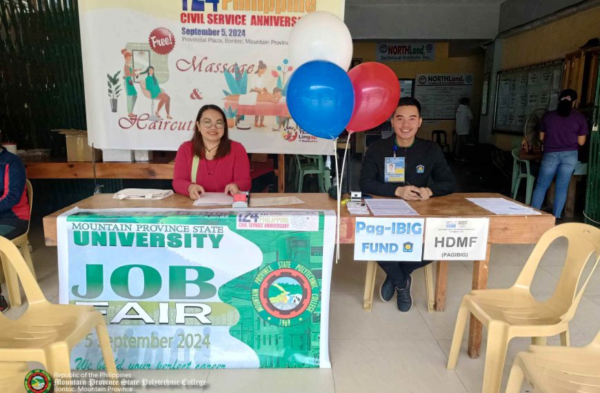 University Participates in 2024 Government Job Fair for Civil Service Anniversary