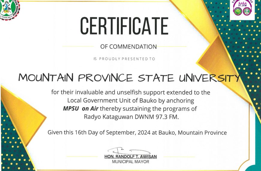 MPSU Honored for Community Engagement via Radio