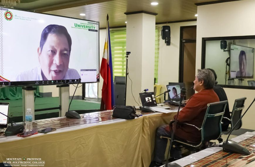 Prexy Cue welcomes participants of RFTF Phase III