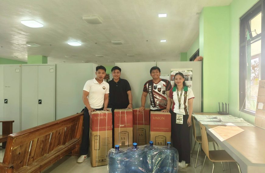 ๐ก๐๐ช๐ฆ ๐ฆ๐ง๐ข๐ฅ๐ฌ || OSR turns over 4 water dispensers to MPSU Tadian