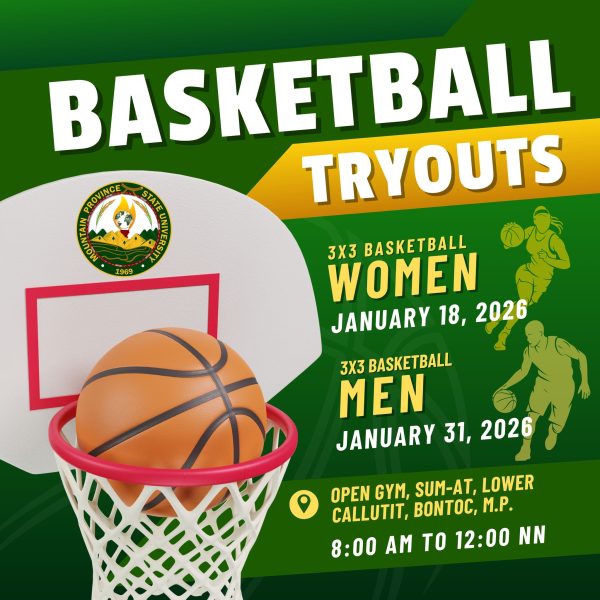 Mountain Province State University 3×3 Basketball Tryouts!