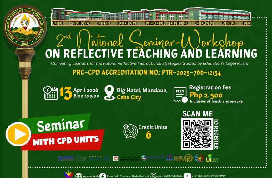 𝗖𝗣𝗗 𝗔𝗟𝗘𝗥𝗧|| 𝟮𝗡𝗗 𝗡𝗔𝗧𝗜𝗢𝗡𝗔𝗟 𝗦𝗘𝗠𝗜𝗡𝗔𝗥-𝗪𝗢𝗥𝗞𝗦𝗛𝗢𝗣 𝗢𝗡 𝗥𝗘𝗙𝗟𝗘𝗖𝗧𝗜𝗩𝗘 𝗧𝗘𝗔𝗖𝗛𝗜𝗡𝗚 𝗔𝗡𝗗 𝗟𝗘𝗔𝗥𝗡𝗜𝗡𝗚