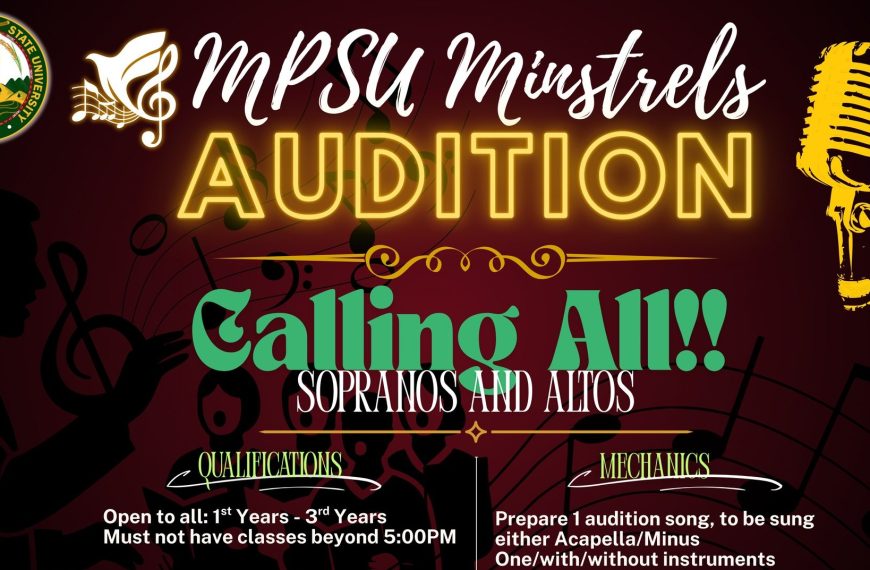 Raise Your Voice: Join the MPSU Minstrels!