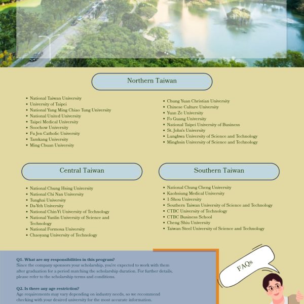 MPSU Students Invited to Apply for INTENSE Program in Taiwan