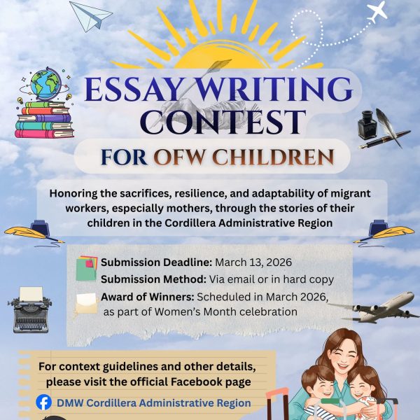 Essay Writing Contest for OFW Children