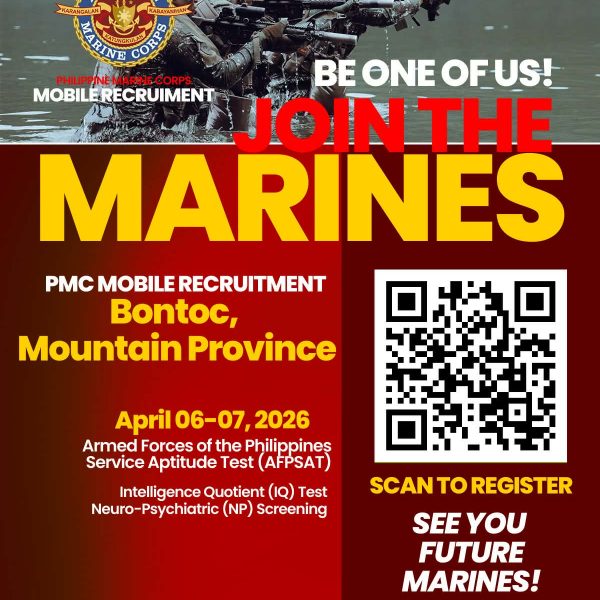 𝘽𝙚 𝙊𝙣𝙚 𝙤𝙛 𝙩𝙝𝙚 𝙁𝙚𝙬 || The Philippine Marine Corps brings its Mobile Recruitment to&hellip;