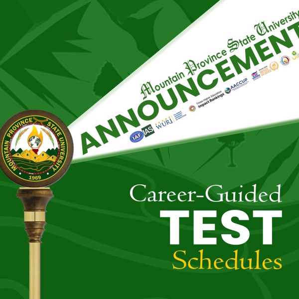 Career Guided Test for Incoming Freshmen and Transferees