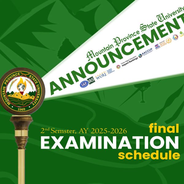 University Advisory: 2nd Semester Final Exams