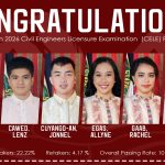 MPSU Alumni Among March 2026 Civil Engineering Board Passers