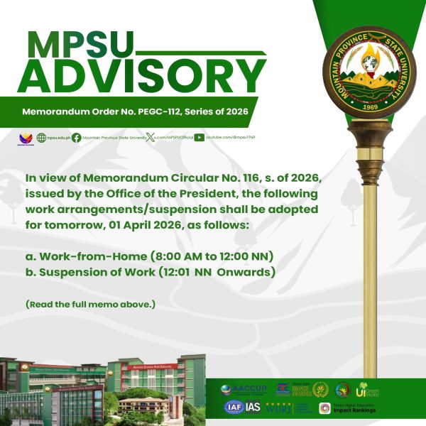 Advisory: Work-from-Home and Suspension of Work (April 1, 2026)