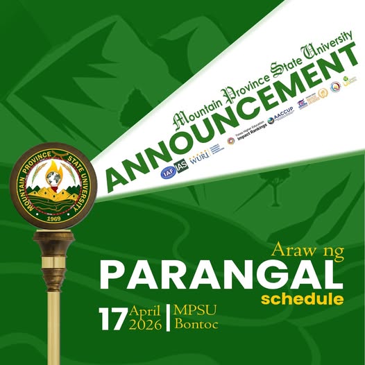 University Notice: Araw ng Parangal Schedule for Honorees