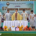 Thanksgiving Mass Marks 57th Foundation Anniversary