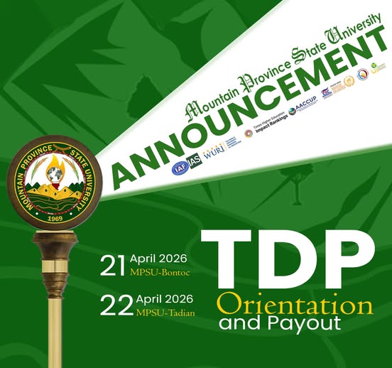 GOOD NEWS|| TO ALL TULONG DUNONG PROGRAM (TDP) GRANTEES (BATCH 5.1) LISTED BELOW