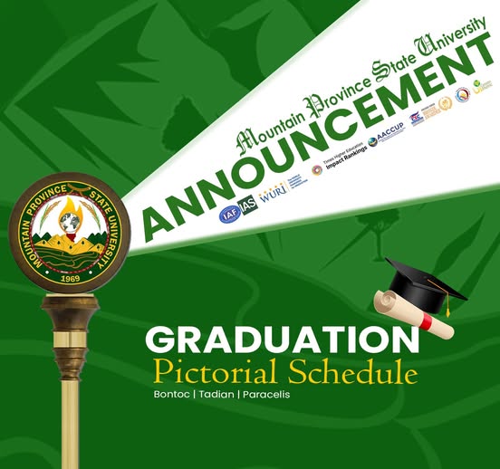 Advisory: Graduation Pictorial Schedule Released