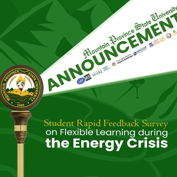 For Your Information: CHED Student Survey on Energy Crisis