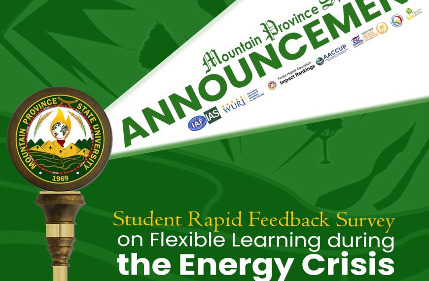 For Your Information: CHED Student Survey on Energy Crisis