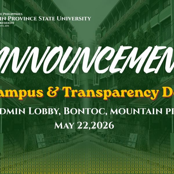 Open Campus & Transparency Desk Day