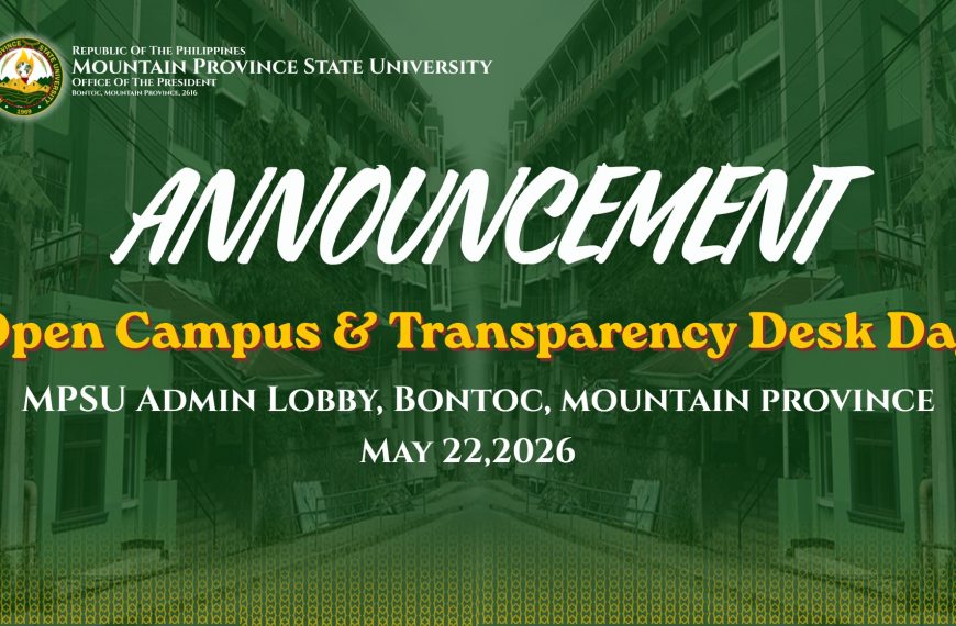 Open Campus & Transparency Desk Day