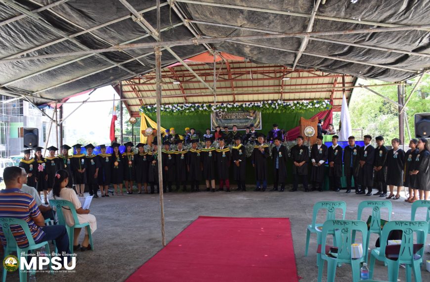MPSU Paracelis Campus Holds 2nd Commencement Exercises; 30 Graduates Honored