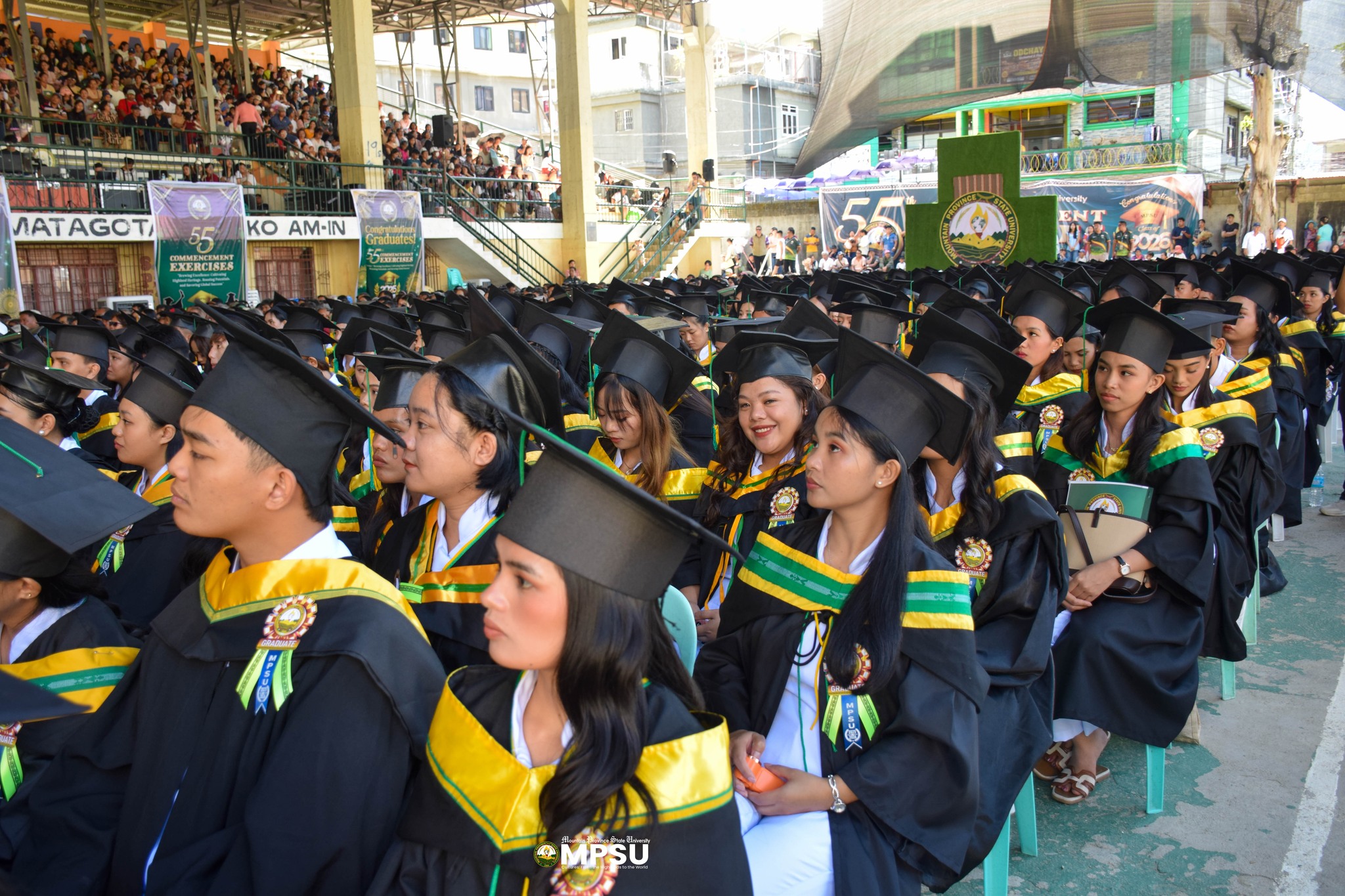 539 Graduates March at MPSU Bontoc’s 55th Commencement Exercises for ...