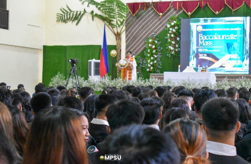 MPSU Tadian Campus holds Baccalaureate Mass for 195 graduands