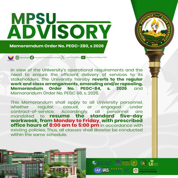 Memorandum Order No. PEGC-180, s. 2026