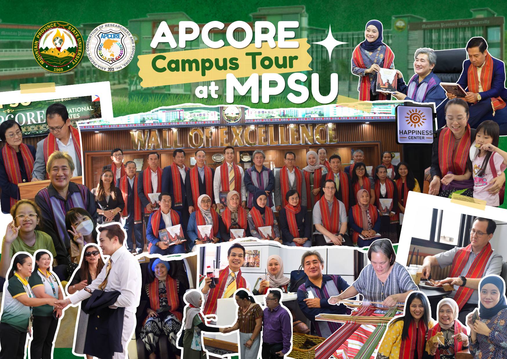 APCORE reps tour MPSU Bontoc campus - Mountain Province State University
