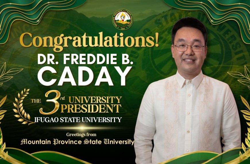 MPSU Extends Congratulations to New IFSU President