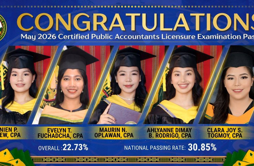 CONGRATULATIONS || MPSU Celebrates Success of Five New CPAs