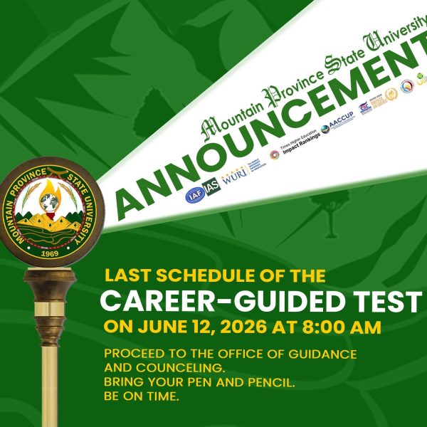 Announcement: Last Career-Guided Test Scheduled on June 12