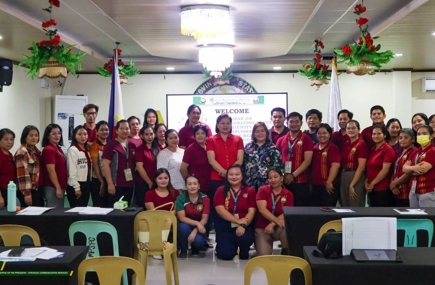 Prexy Cue champ’s Gender Sensitivity in Records Management