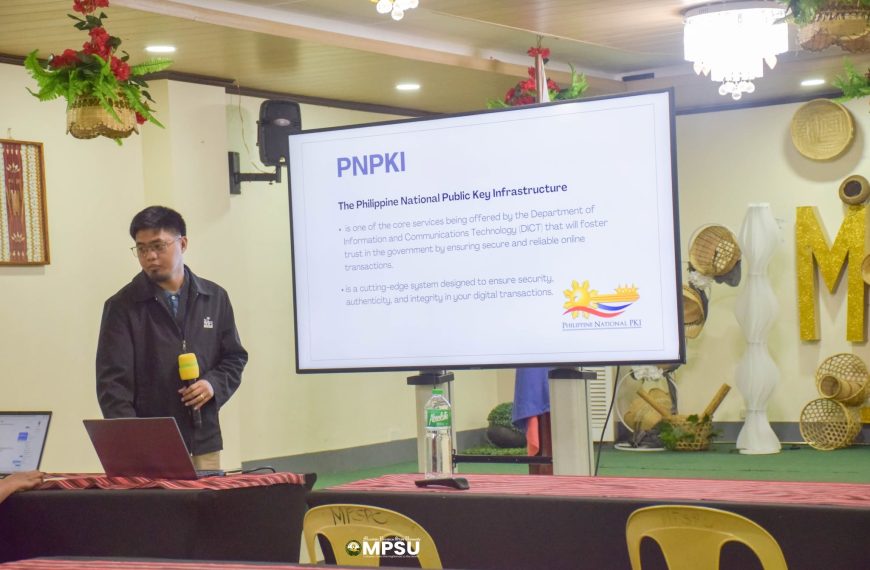 MPSU-Bontoc undergoes orientation on PNPKI conducted by DICT-MP