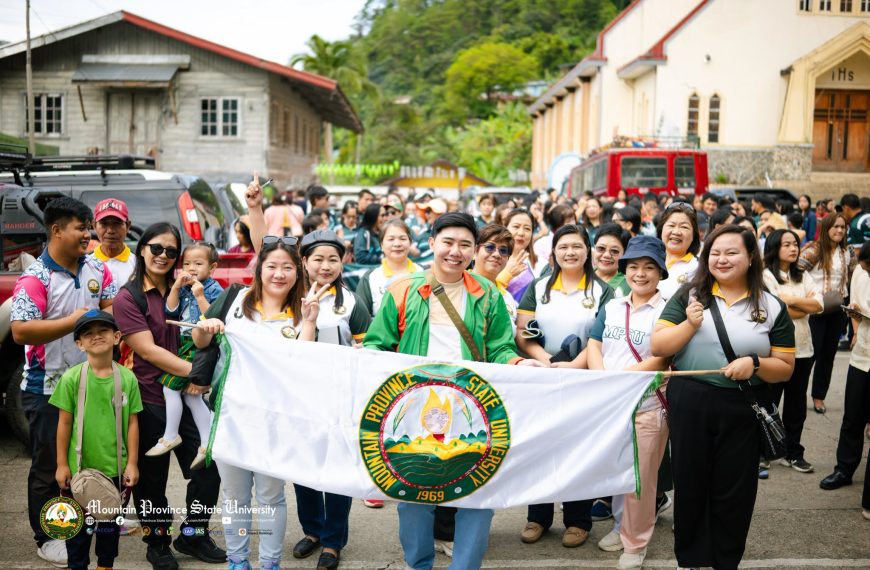 MPSU participates in Sabangan’s 63rd Founding Anniversary celebration
