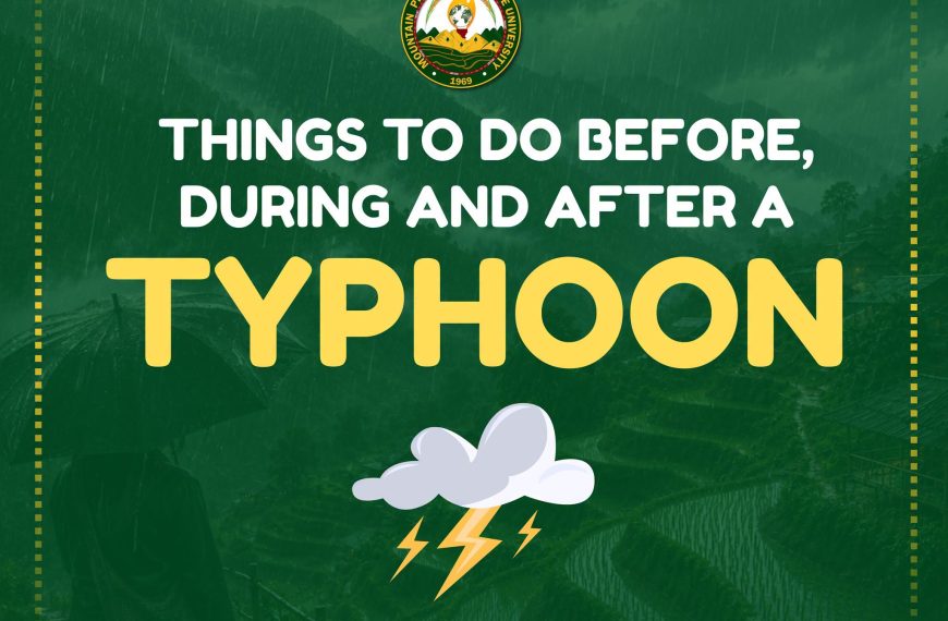 Weather Advisory: MPSU Community Alert for Super Typhoon IndayPH