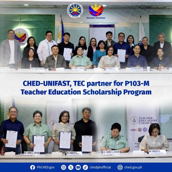 University Advisory: Launch of Teacher Education Scholarship Program (TESP)