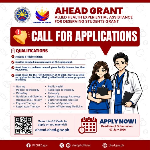 Call for Applications: AHEAD Grant AY 2026–2027