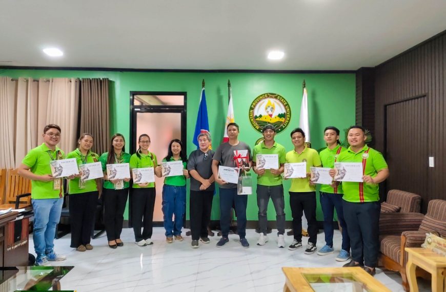 MPSU Awards Certificates to Barista Training Participants