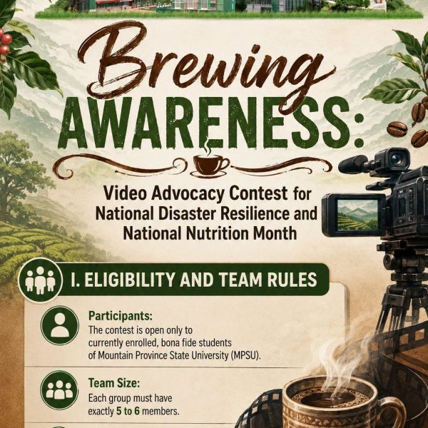 Brewing Awareness: Video Advocacy Contest for National Disaster Resilience and National Nutrition Month