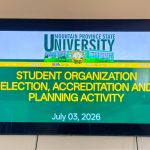 Student Organization Election, and Planning Activity Successfully Conducted.