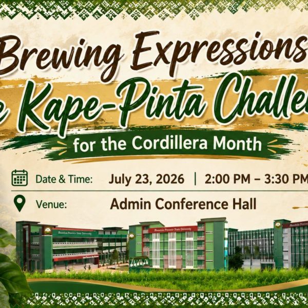 Brewing Expressions: The Kape-Pinta Challenge for the Cordillera Month