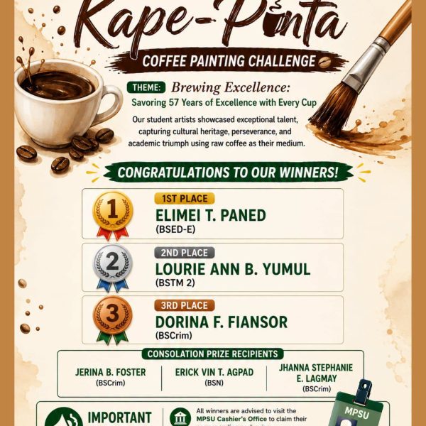 CONGRATULATIONS || Kape-Pinta Winners