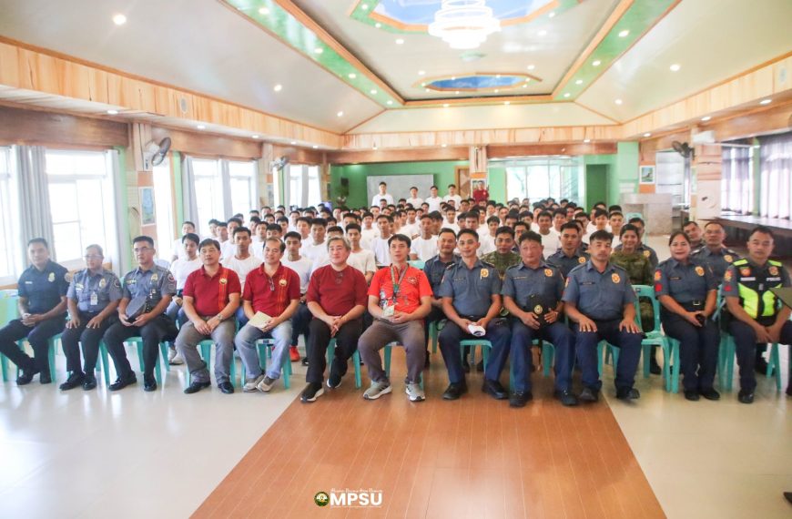 116 MPSU BS Criminology Students Undergo Pre-Deployment Orientation
