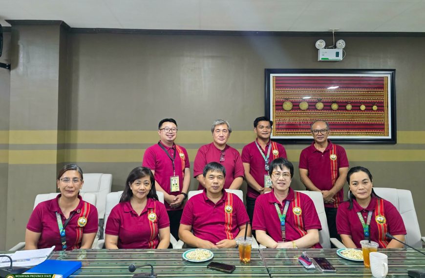 Courtesy Call: MPSU Bontoc Leaders Meet with University President
