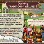 BREWING TRADITION AND WELLNESS | MPSU-Bontoc to celebrate Cordillera and Nutrition Month with community coffee gathering