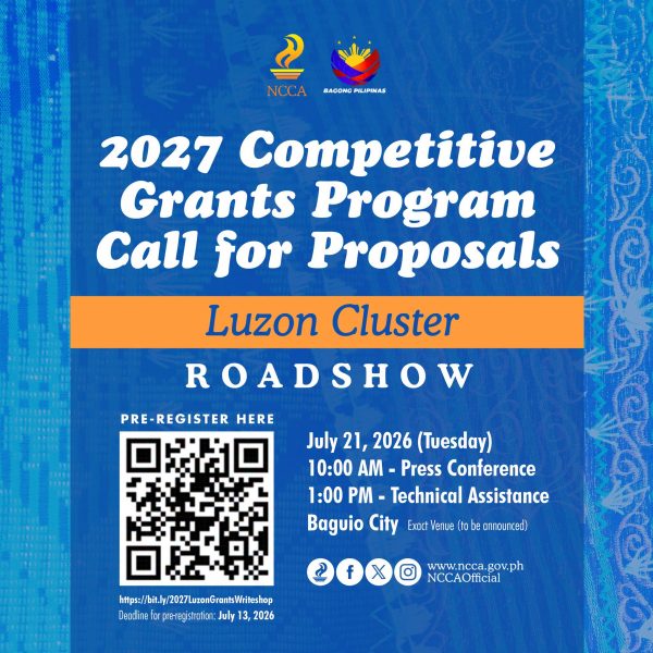 NCCA Advisory: Roadshows for 2027 Competitive Grants Program